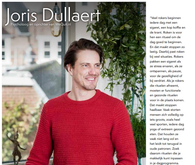 ONVZ magazine - Pas je rituelen aan